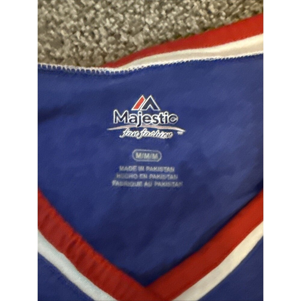 Women's Cut Majestic Cubs Shirt - Picture 4 of 6